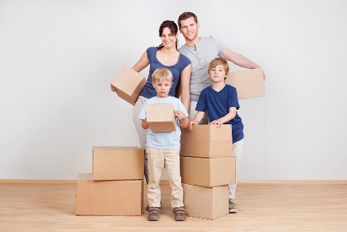 Professional furniture removal service vehicle in Purfleet